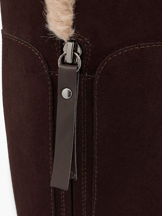 graceland knee high boot brown deichmann