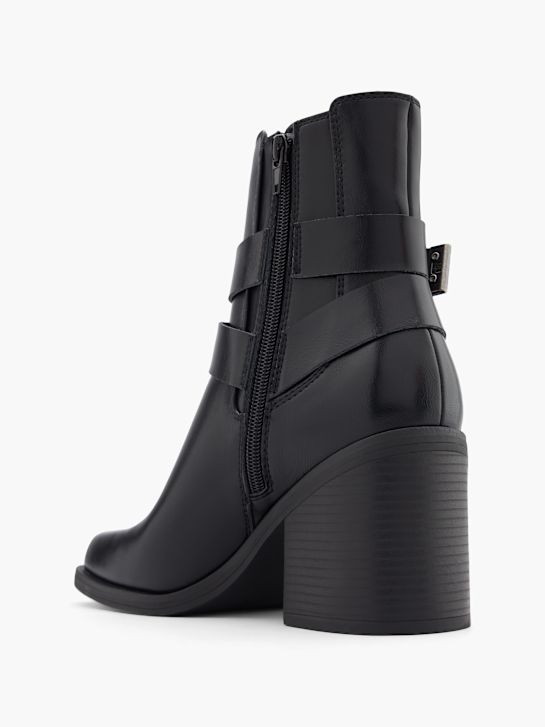 catwalk heeled chelsea boot black deichmann