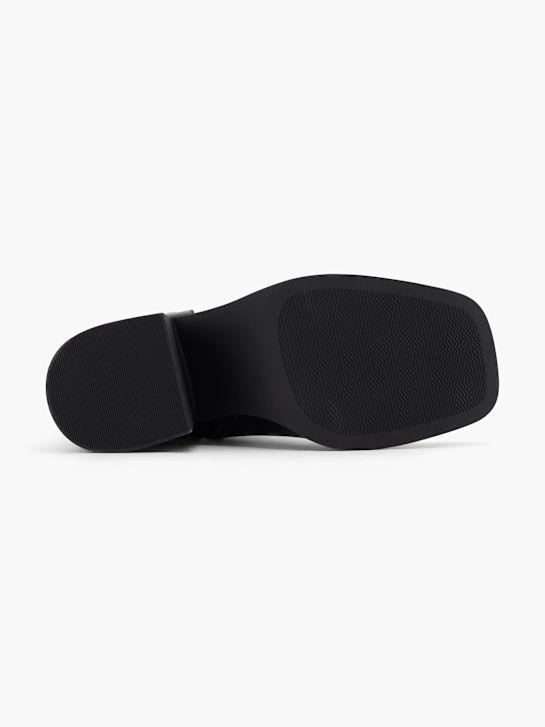 catwalk heeled chelsea boot black deichmann