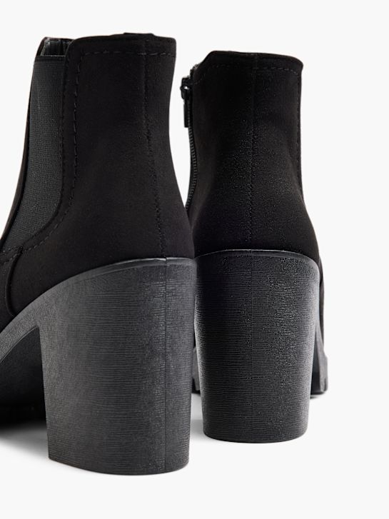 graceland heeled chelsea boot black deichmann