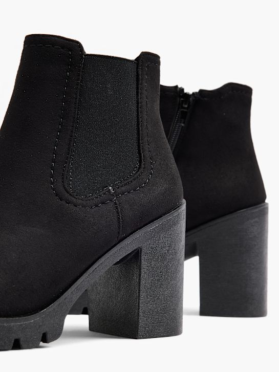 graceland heeled chelsea boot black deichmann